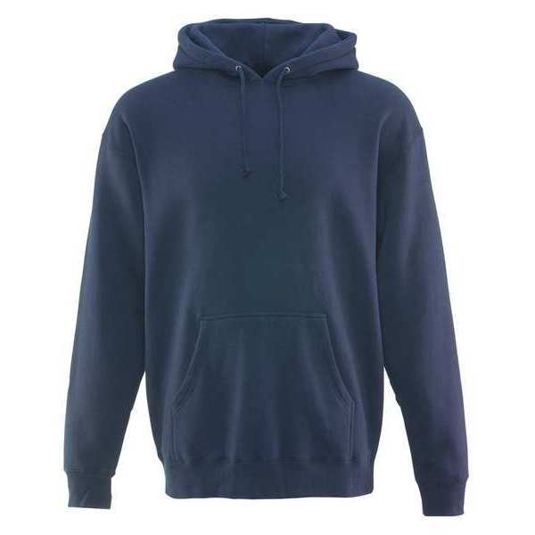 Refrigiwear Sweatshirt Hoodie Navy Large 0486RNAVLAR