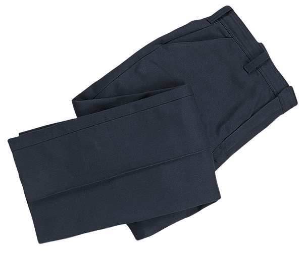 Chicago Protective Apparel Pants, 38in., Navy, Carbon Aramid Blend 606-CX10