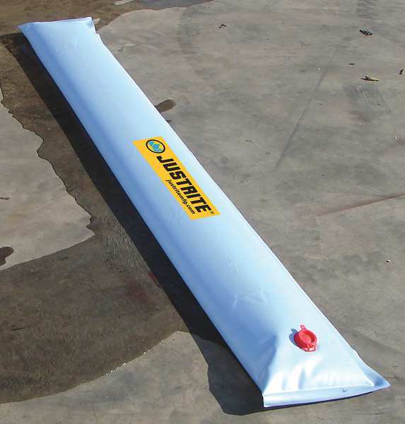 Justrite 10'L x 9"W, Water Filled Boom Diverter - 28452 28452