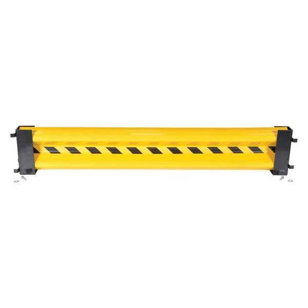 Vestil Guard Rail System - Drop In Rail Yellow GR-H2R-DI-6-YL