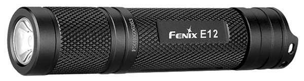 Fenix Lighting FENIX LIGHTING LED 130 Lumens Black Handheld Flashlight E12