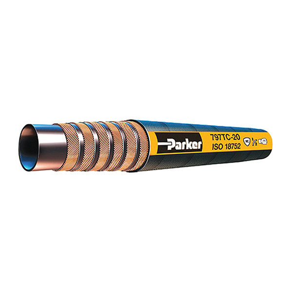 Parker Hydraulic Hose, 2" I.D, 50 ft. L 797TC-32-BX