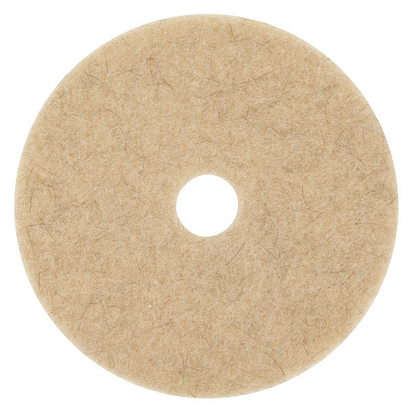 3M Hogs Hair Pad, 24", Natural Tan, PK5 3500N 776