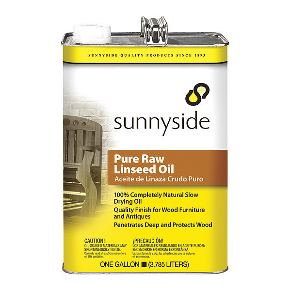 Sunnyside Raw Linseed Oil, 1 gal. 873G1