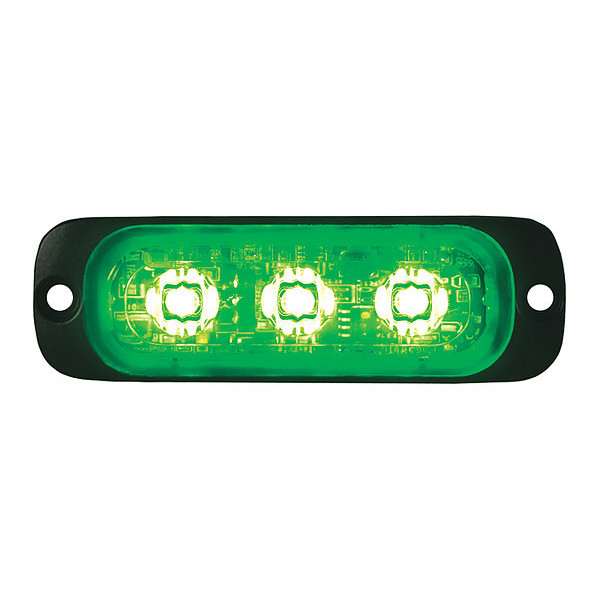 Buyers Products LED Strobe Light, Green, 3-3/8" 8892309