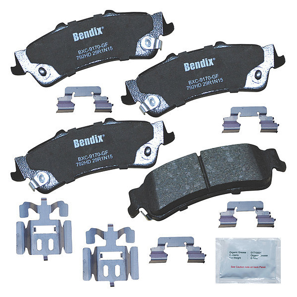 Bendix Disc Brake Pad Set, CFC792HD, Rear CFC792HD