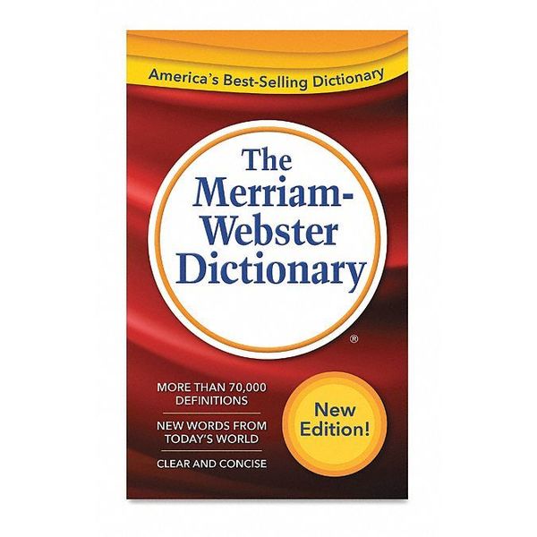 Merriam-Webster Dictionary, Paperback, 2016 2956