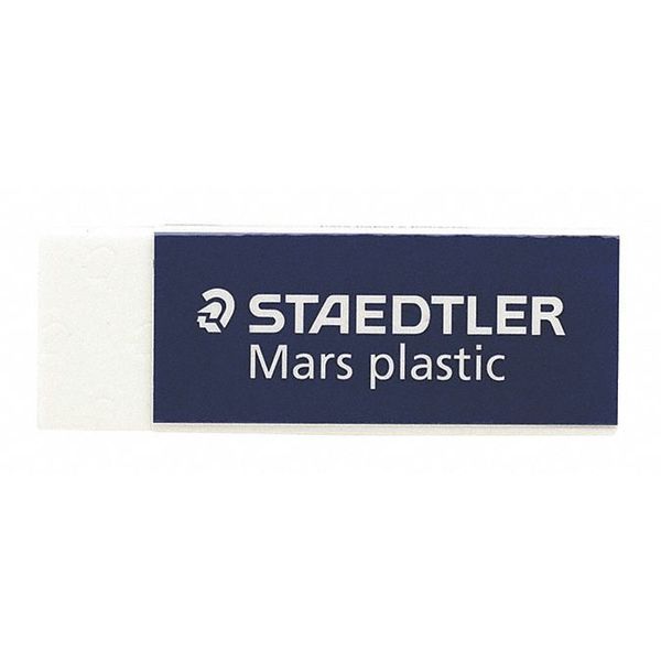 Staedtler Eraser, Mars, Plastic, PK4 52650BK4