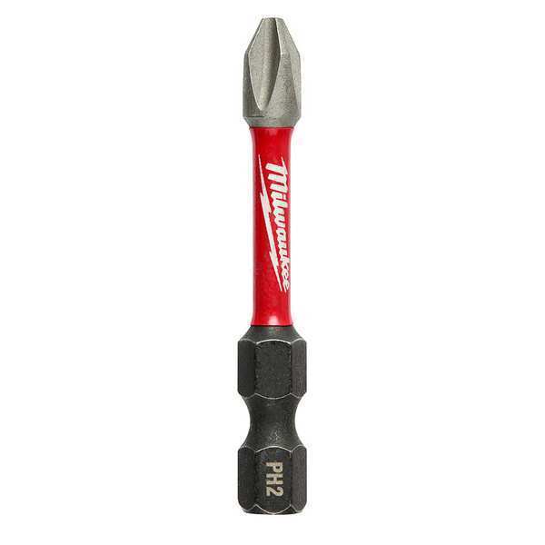 Milwaukee Tool SHOCKWAVE 2" Power Bit Phillips #2 (25 Pk) 48-32-4162