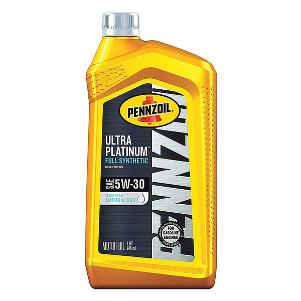 Pennzoil Engine Oil, 5W-30, Synthetic, Ultra Platinum, 1 Qt. 550040865 ...