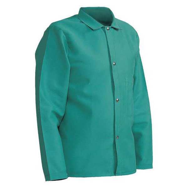 Guard-Line Welders Jacket, 36In, Proban, Grn, 2XL FS5363XL