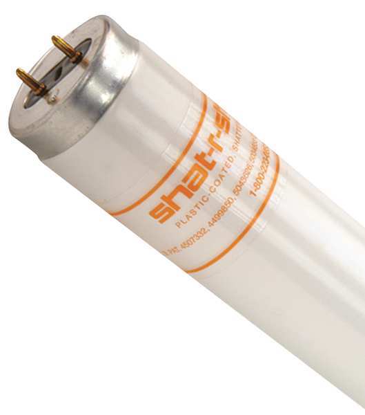 Shat-R-Shield SHAT-R-SHIELD 40W, T12 Linear Fluorescent Light Bulb F40T12 CW Supreme