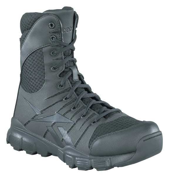 Reebok RB8720 $109.99 Tactical Boots, 12W, Mens, 8in, Black, PR | Zoro.com