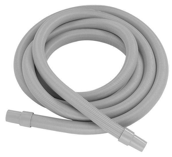 Guardair Vacuum Hose, 1-1/2 In x 10 ft, Gray, Nylon N69110