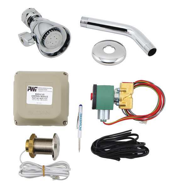 Powers Sensor Shower, PB, Chrome, Brass, 1-3/4 In. 447 400ICK100