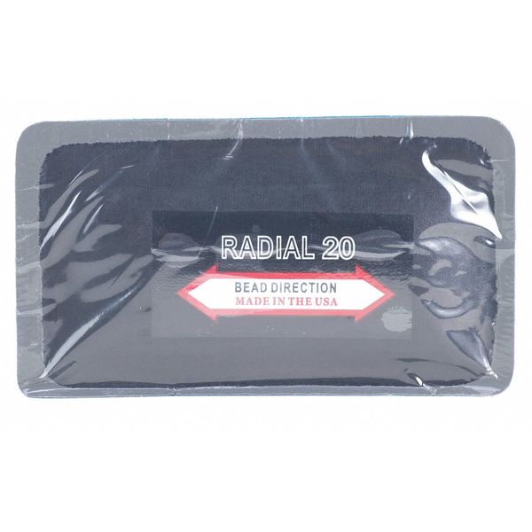 X-Tra Seal Tire Repair Patches, 5 In., PK10 11-820