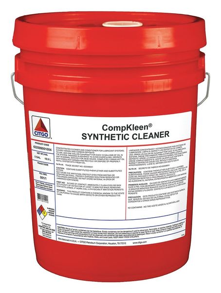 Citgo 5 gal Pail, Synthetic Cleaner, 68 ISO Viscosity 632599001004