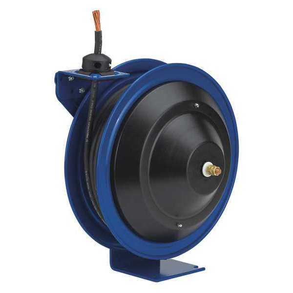 Coxreels Spring Rewind Welding Cable Reel, 25ft P-WC13-2501