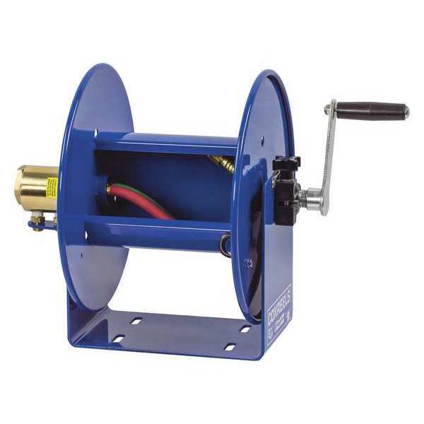 Safety Series Dual Hose Spring Rewind Hose Reel for oxy-acetylene: 1/4