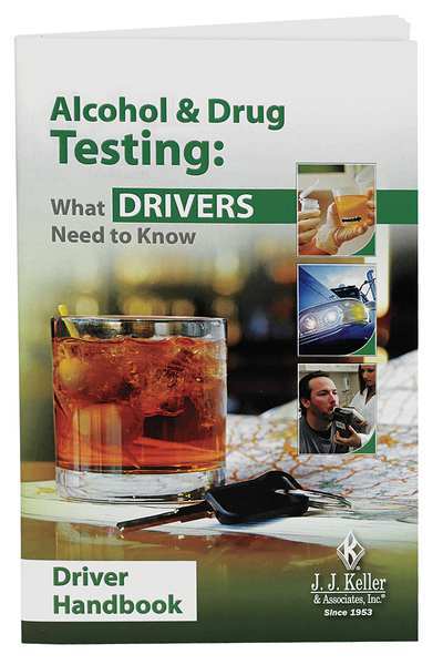 Jj Keller Handbook, Drug/Alcohol, English, PK10 38797