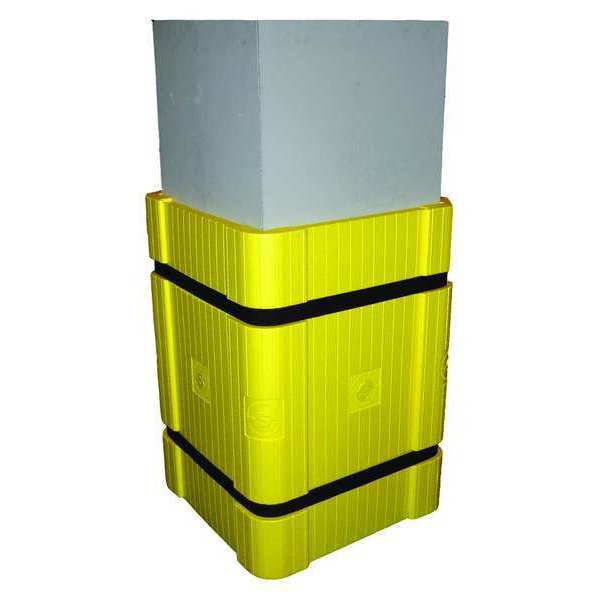 Sentry Parking Column Protector Kit, Yellow PS-Y-KIT
