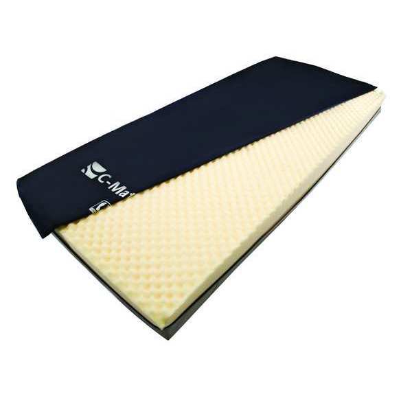 C-Matt Mattress, 80x6x35-1/2in, Foam, Nylon/Vinyl H10394