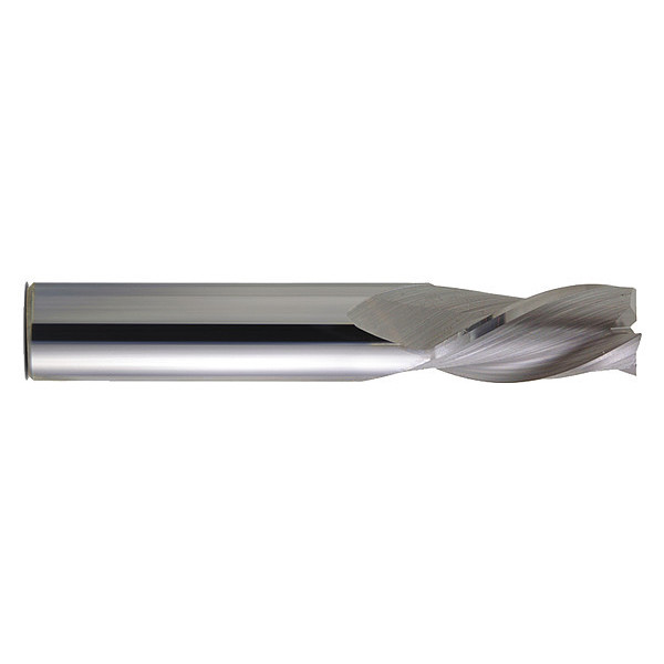 Melin Tool Co Carbide End Mill, 30deg., Bright, RH 17807