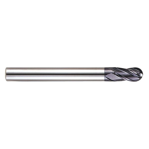 Yg-1 Tool Co Solid Carbide End Mill, Ball Nose, 12mm 93314