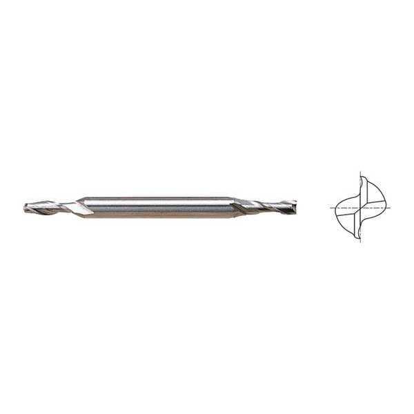 Yg-1 Tool Co Cobalt End Mill, Double, 3/32inDia, No-Cntr 50260CN