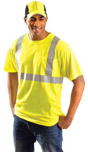 Occunomix Medium T-Shirt, Yellow LUX-SSETP2-YM
