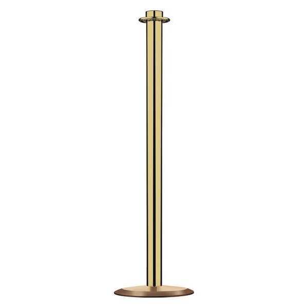 Lawrence Metal Contemp Top Post, Polished Brass, Univ 314U-2P-TAP