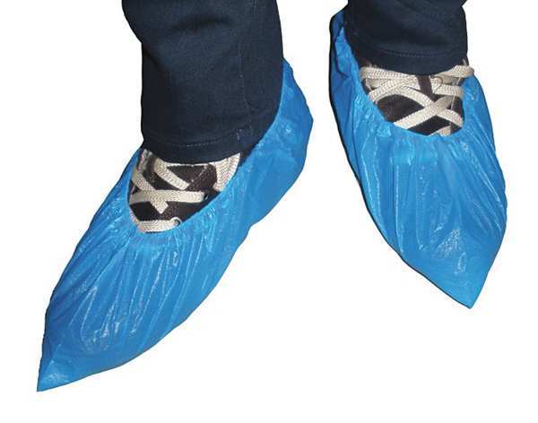 CPE Shoe Covers | Plastic Waterproof Lint-Free Shoe Covers