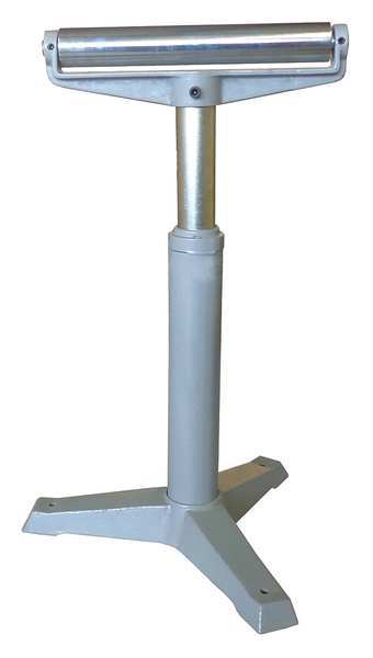 Zoro Select Roller Stand, H-Style, 23 to 38-1/2 in. 33VE10