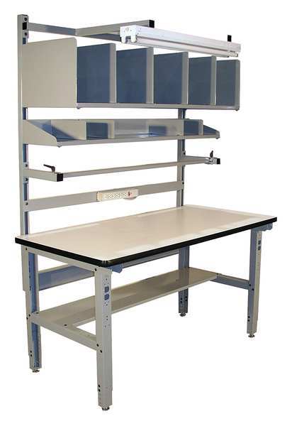 Pro-Line Packing Table, Plastic Laminate, 72 in. D IWBPB7230PL