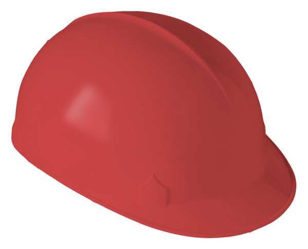 Jackson Safety Bump Cap, Front Brim, HDPE, Pinlock Suspension, Red, Fits Hat Size 6-1/2 to 8-1/4 14815