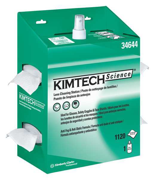 Kimberly-Clark Sci Len Clean Stat Deli AntiStat/Fog NoSilicon 1120 Wip 16Oz 34644