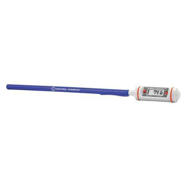 Control Co 8" Stem Digital Pocket Thermometer, -58 Degrees to 302 Degrees F 4052