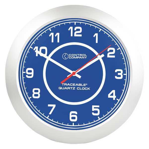 Control Co Traceable Wall Clock 1067