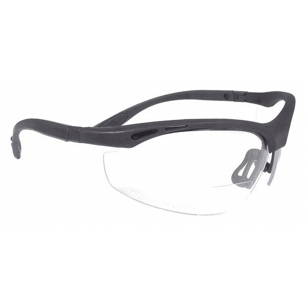 Radians Safety Reading Glasses, Wraparound Scratch-Resistant CH1-110