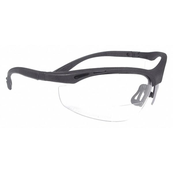 Radians Safety Reading Glasses, Wraparound Scratch-Resistant CH1-130