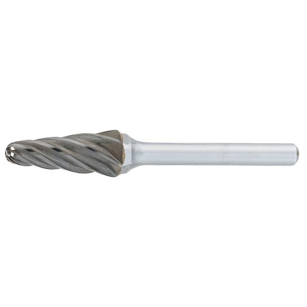 Osg Carbide Bur, 14 deg. Included Angle, 1/2in 887-5000