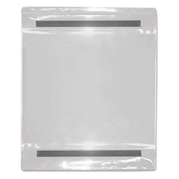 Tatco Pocket, Magnetic, Vinyl, Clear, PK25 23912