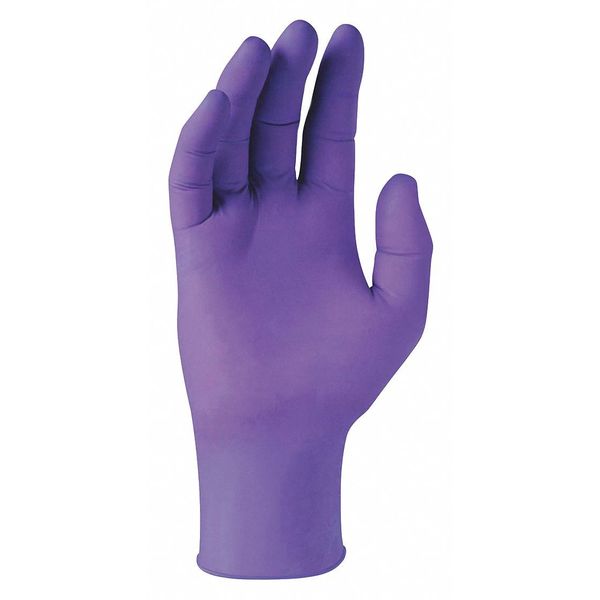 Kimberly-Clark Professional Disposable Exam Gloves, Nitrile, L, 1000 PK, Purple 55083CT