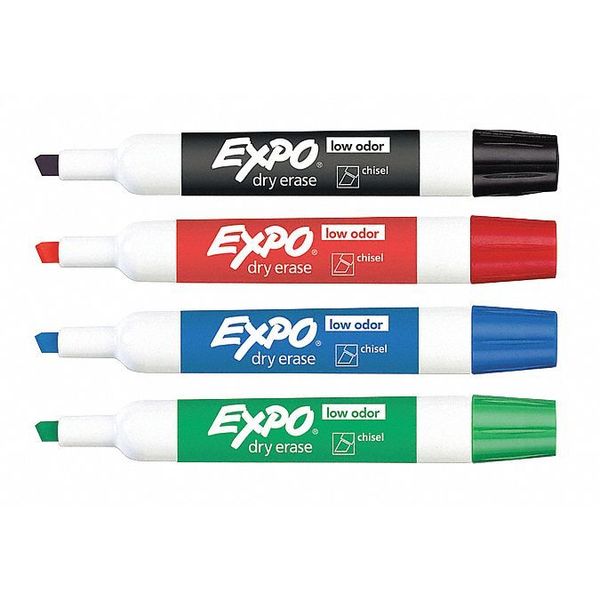 Expo Marker, Dryers, Lo, Chisel, PK4 80174