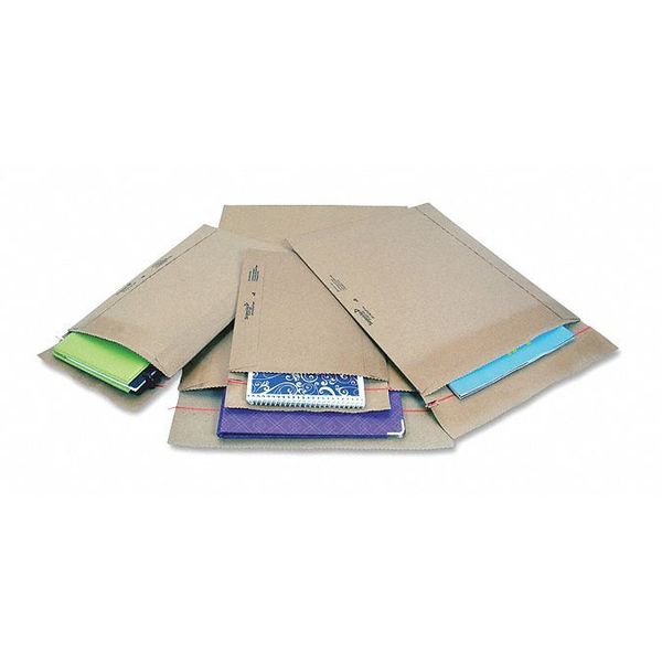 Jiffy Mailer Mailer, Rigibag, 7.25"x10.5", Nt, PK250 66253