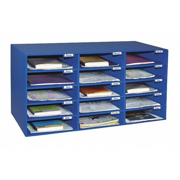 Classroom Keepers Mailbox, 15 Slot, Wall Mountable 001308