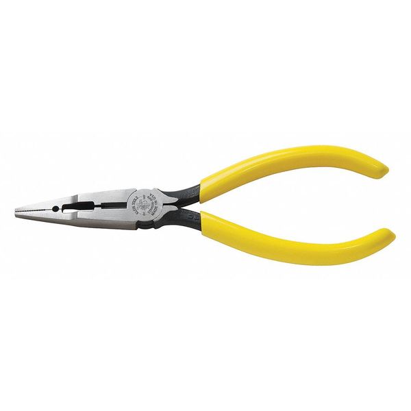 Klein Tools Pliers, Connector Crimping Needle Nose, 7-Inch VDV026-049