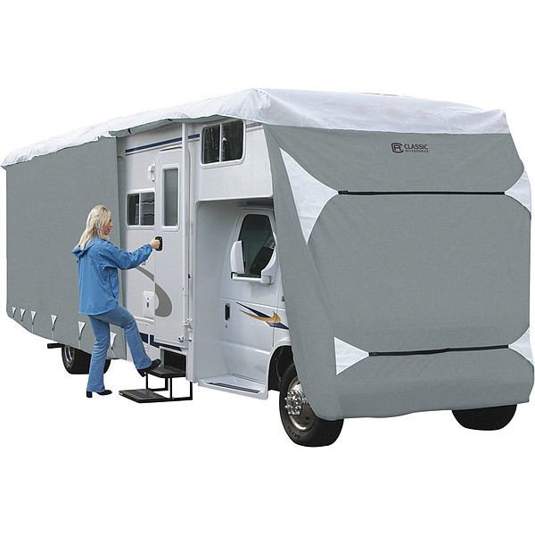 Classic Accessories Class C RV Cover, 32 ft.-35 ft. RVs Grey 80-344-193101-RT