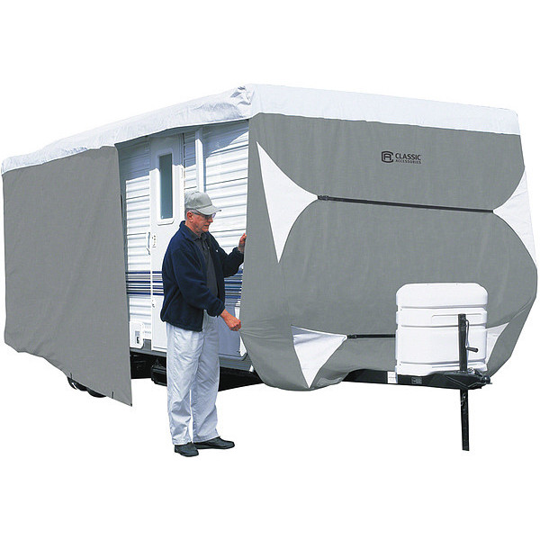 Classic Accessories Toy Hauler RV Cover, 15 ft-18 ft, Grey 80-351-303101-RT