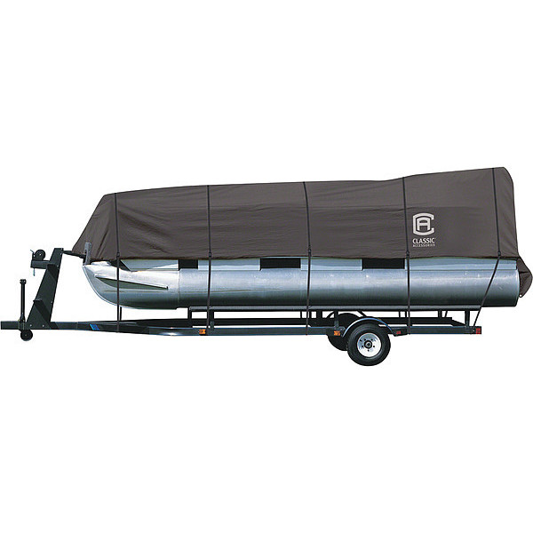 Classic Accessories Pontoon Boat Cover, Model B, Charcoal 20-028-090801-00